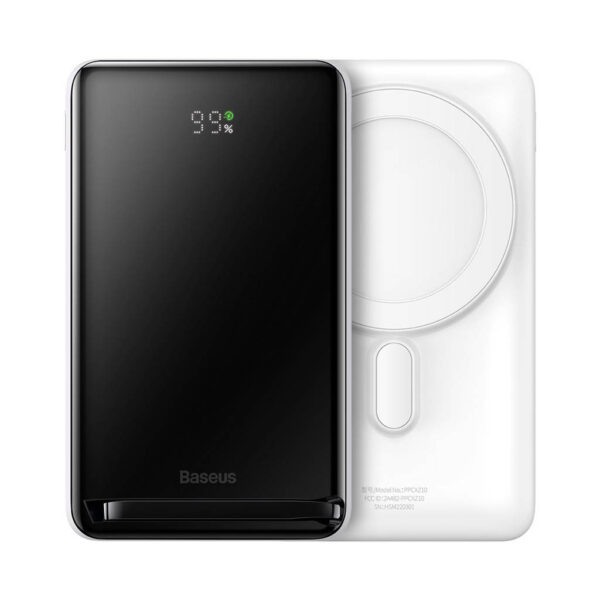 baseus-magnetic-bracket-wireless-fast-charge-power-bank-10000mah-20w-blanc-avec-cable-de-charge-rapide-de-la-serie-baseus-xiaobai-type-c-a-type-c-60w-20v-3a-50cm-blanc-copie-copie