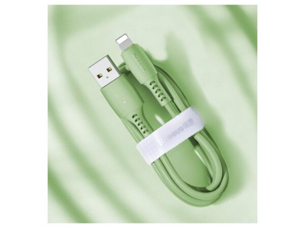 cable-colore-baseus-usb-lightning-2-4a-1-2m-vert