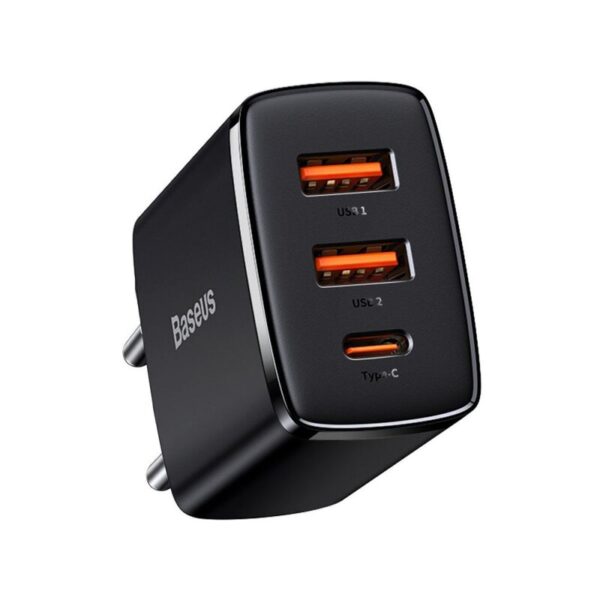 chargeur-secteur-rapide-baseus-compact-ccxj-e02-30-w-avec-deux-ports-usb-qc3-0-et-usb-c-pd-3-0-noir-2