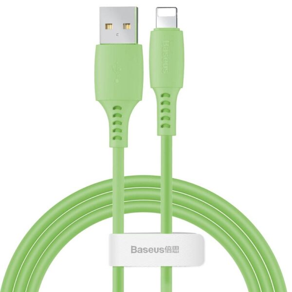 cable-colore-baseus-usb-lightning-2-4a-1-2m-vert