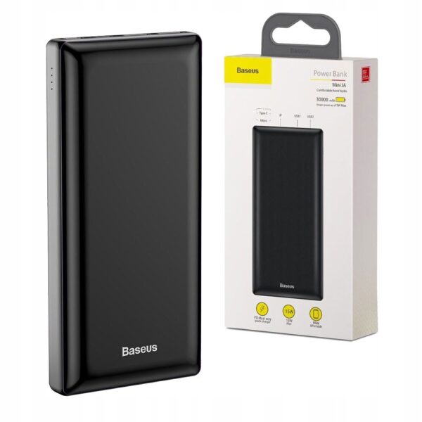 batterie-externe-baseus-mini-ja-x30-ppjan-c01-30000-mah-noir