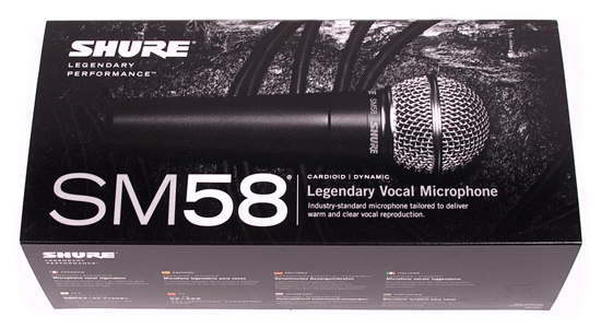 Shure Microphone Shure SM58 - Prix pas cher