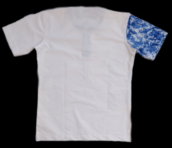 chemise-homme-polo-bleu-blanc-l