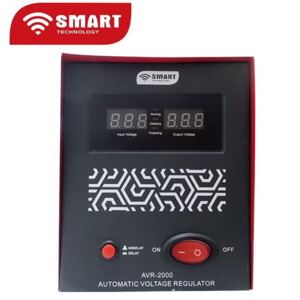 smart-technology-stabilisateur-avr-2000va-rouge