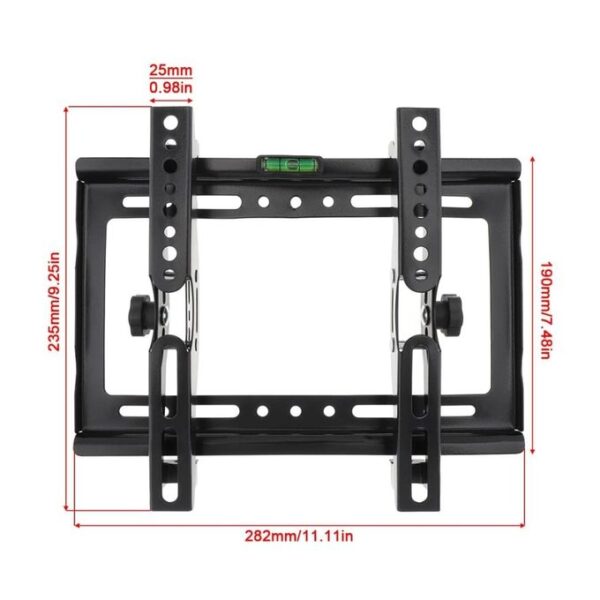 support-mural-tv-inclinable-compatible-14-a-43-pouces