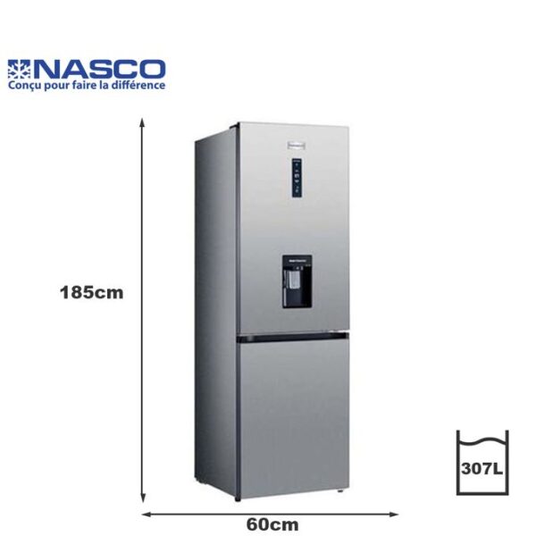 refrigerateur-nasco-combine-307-litres-net-distributeur-deau-snasd2-450n1wds