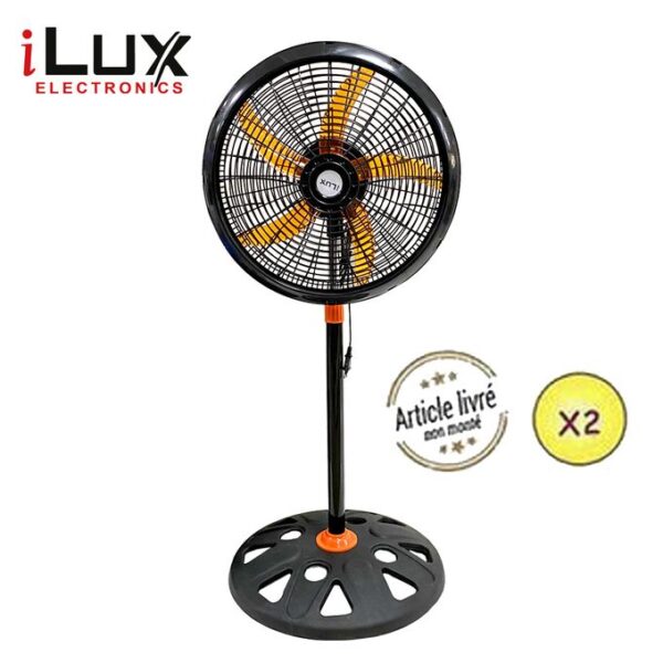 ilux-2-ventilateurs-18-pouces-lxf-1877-5-helices-orange