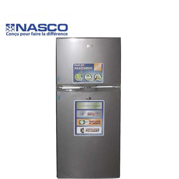 refrigerateur-nasco-double-porte-nasf2-200k-168l-net-120lt48lt-r600a-avec-cle-silver