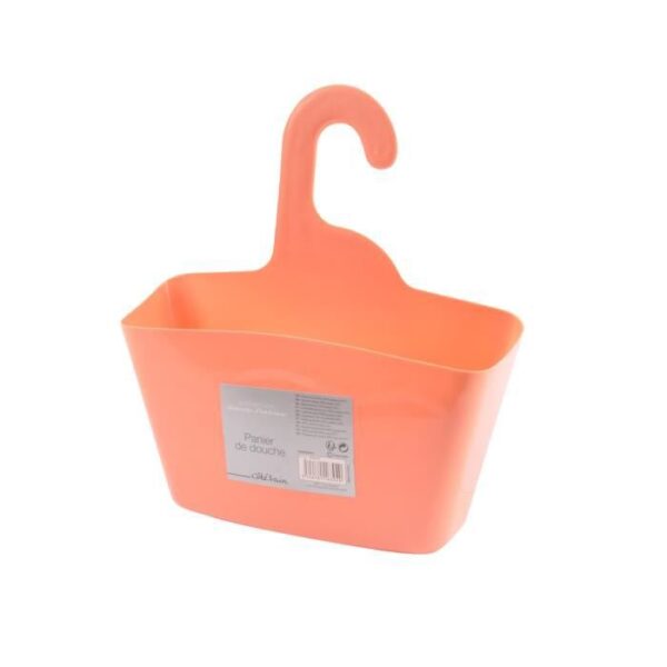 panier-de-douche-a-suspendre-en-plastique-corail